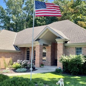 20ft Standard Residential Flagpole - TH20
